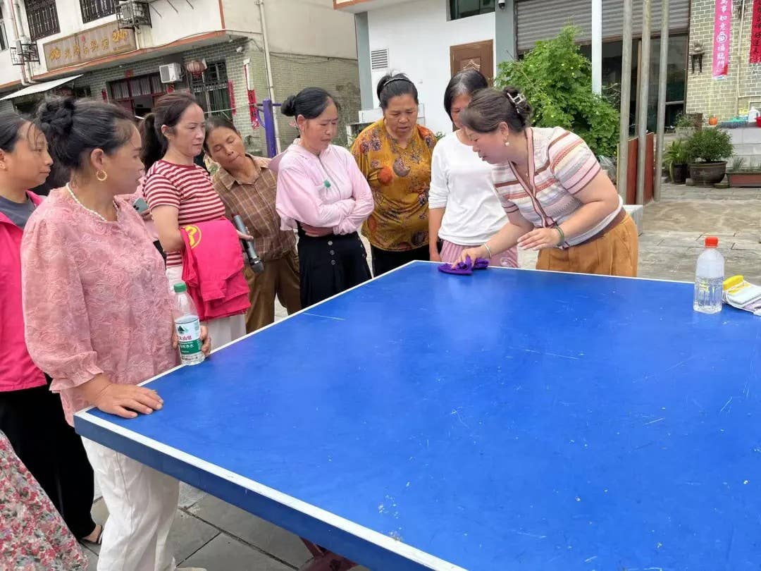 大龙街道、朱家场镇开展“巾帼家政进乡村”培训活动