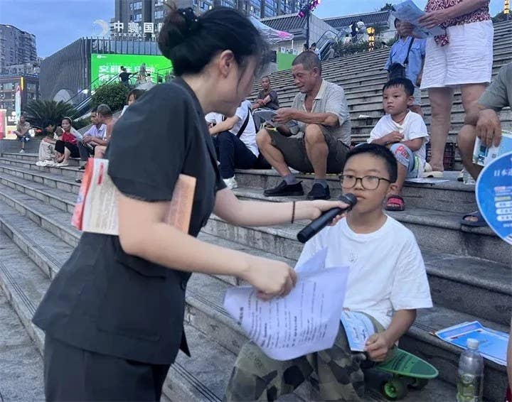 我市开展妇女儿童权益普法宣传