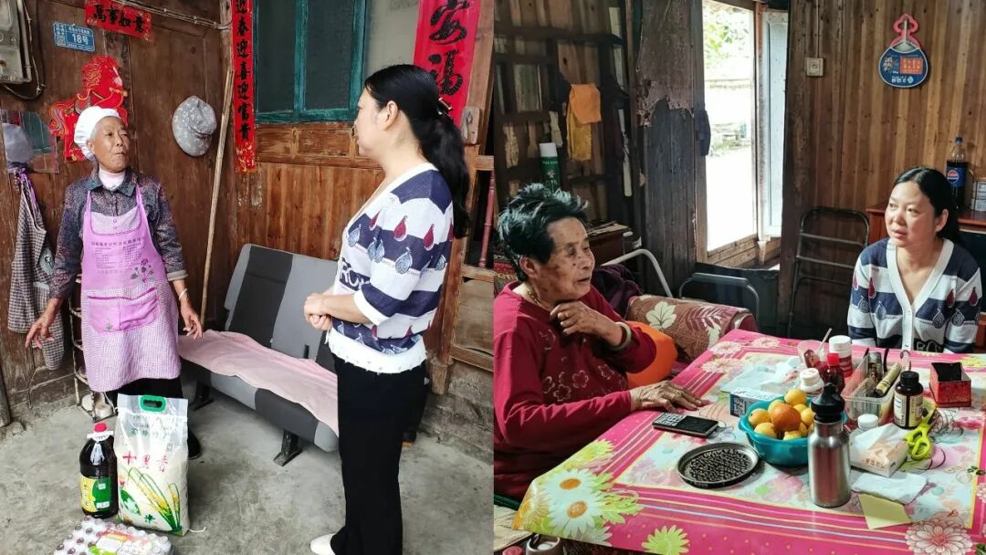 共圆微心愿 | 石阡县“阡城木兰”巾帼志愿者上门服务，致敬光荣在党老党员