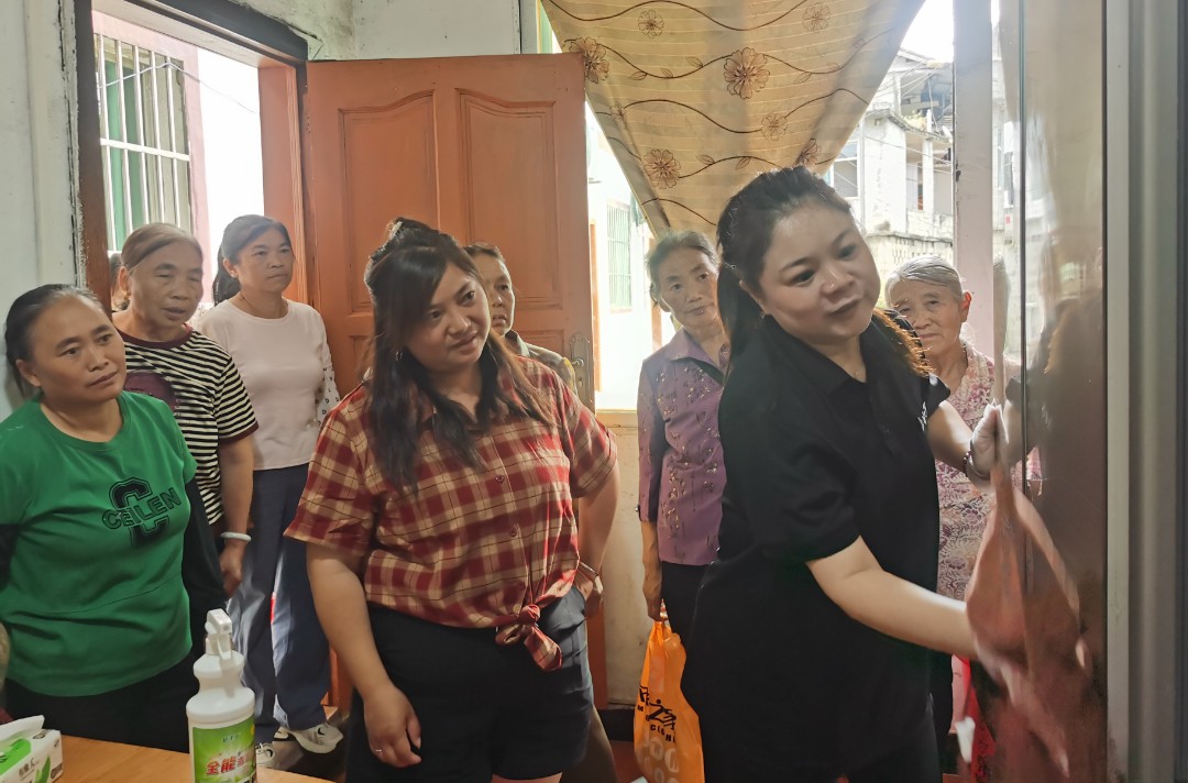 卫生家庭建设行动铜仁市妇联“巾帼家政进乡村（社区）”专题培训走进德江县合兴镇