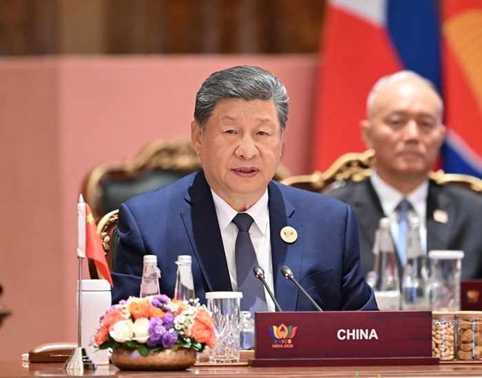 习近平出席金砖国家领导人第十八次会晤第二阶段会议并发表重要讲